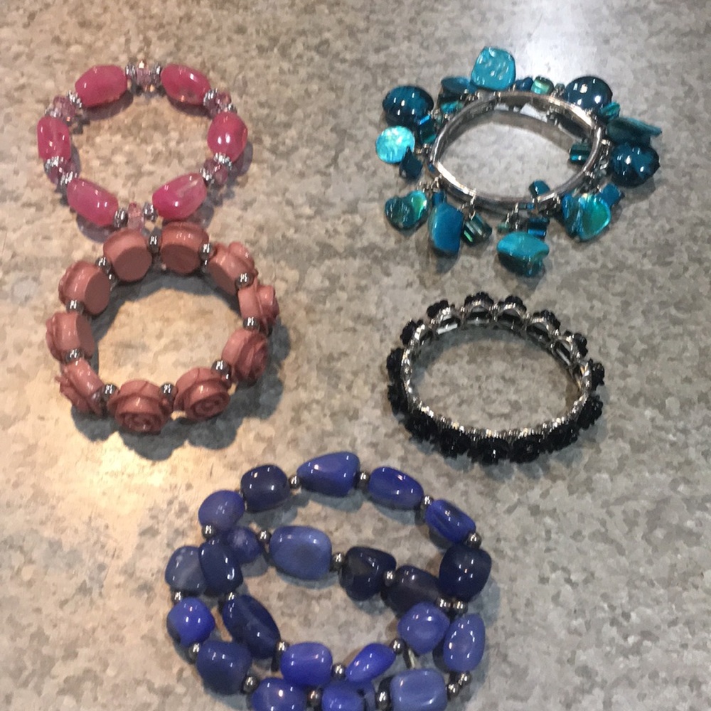 Lot of 5 Maurices bracelets